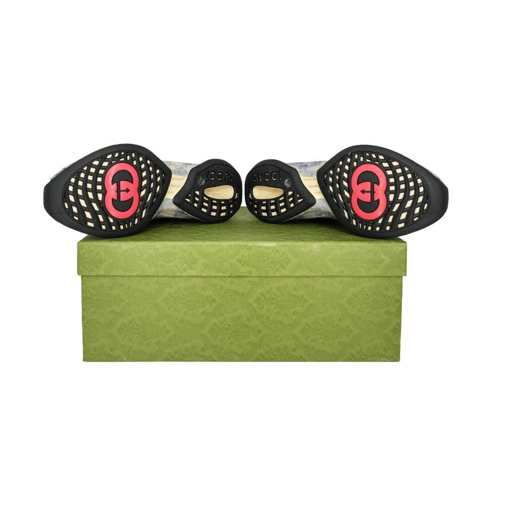 Gucci 721116 Men's GG Run Leather Sneakers - Picture 7 of 12